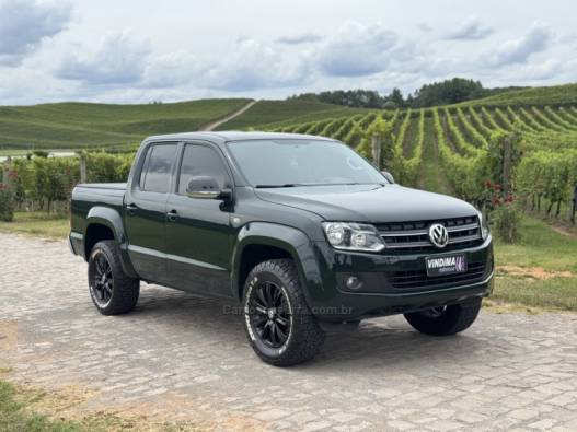 VOLKSWAGEN - AMAROK - 2010/2011 - Verde - Sob Consulta