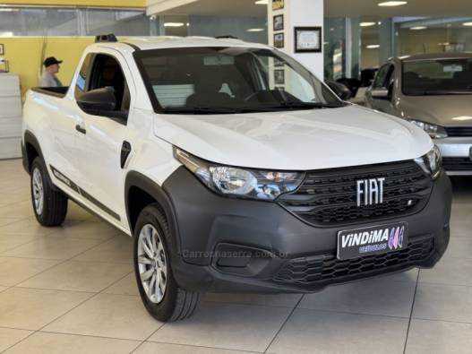 FIAT - STRADA - 2021/2022 - Branca - R$ 74.900,00