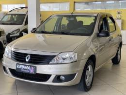 RENAULT - LOGAN - 2011/2012 - Bege - Sob Consulta